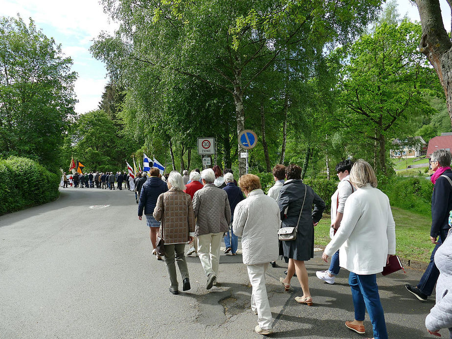 Bittprozession an Christi Himmelfahrt (Foto: Karl-Franz Thiede)